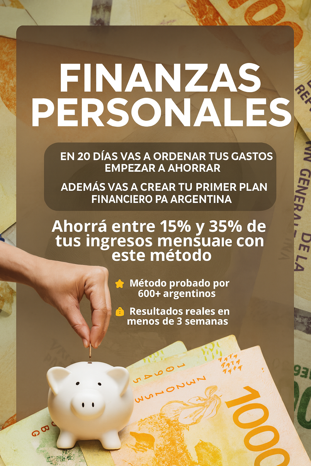 como AHORRÁR hasta un 35% de tu sueldo: Comprobado por 600 argentinos